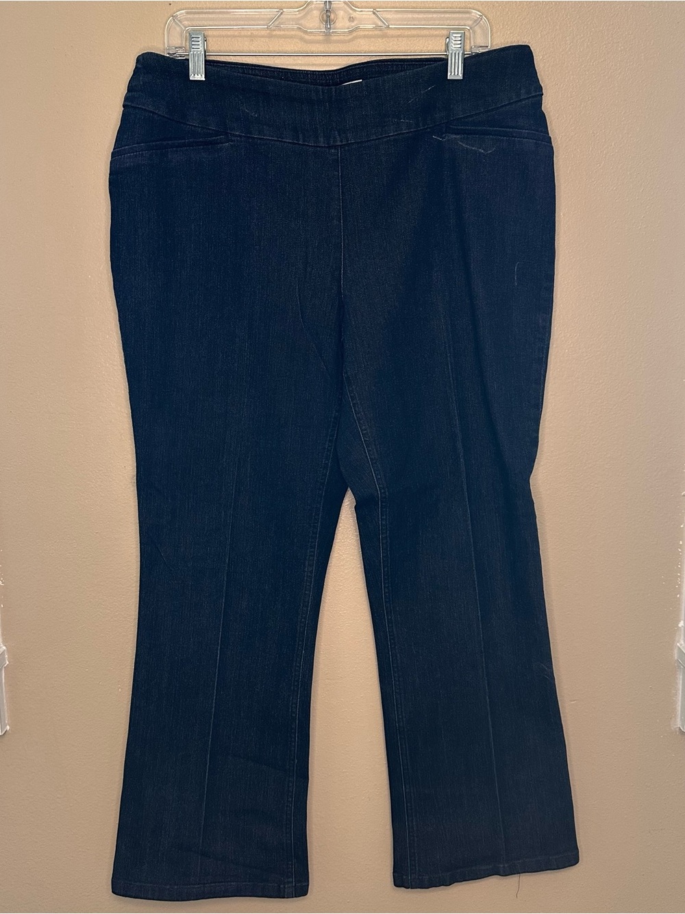 Westbound Women's Pull-On Black Straight Leg Jeans